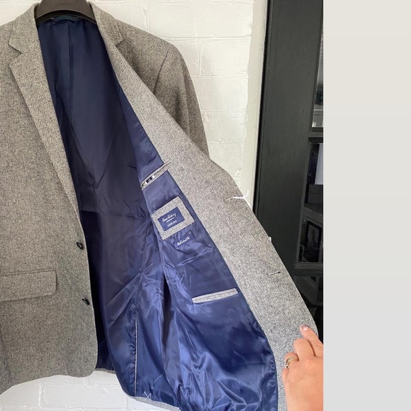 Lands end suit mens suit jacket (worn unisex) - Picture 13 of 16